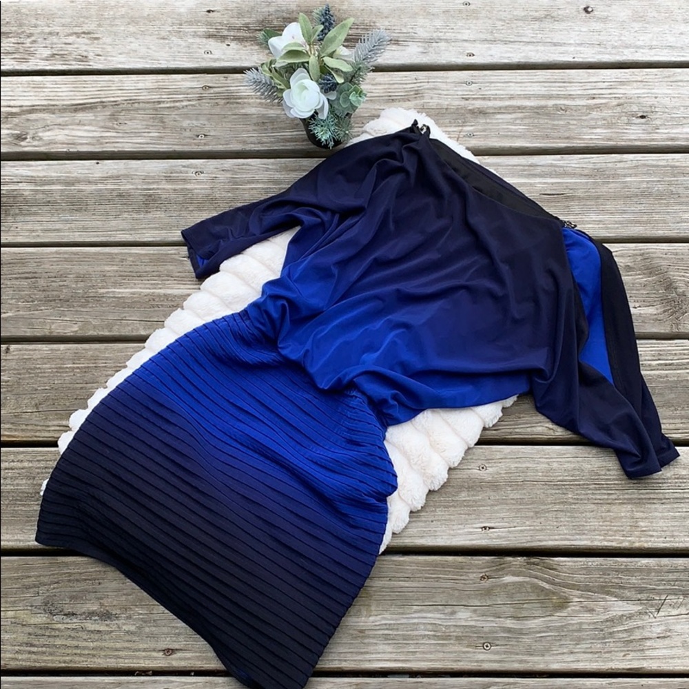 OMBRÉ BLUE DRESS ✨